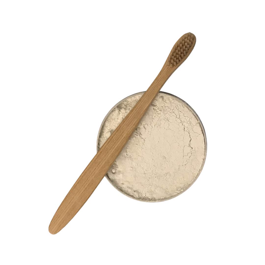 Natural Tooth Powder & Bamboo Toothbrush Set | Eco Oral Care