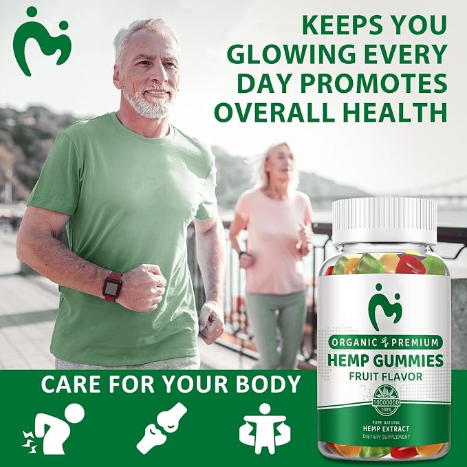 Extra Strength Hemp Gummies | Daily Wellness Supplement (PACK OF 2)