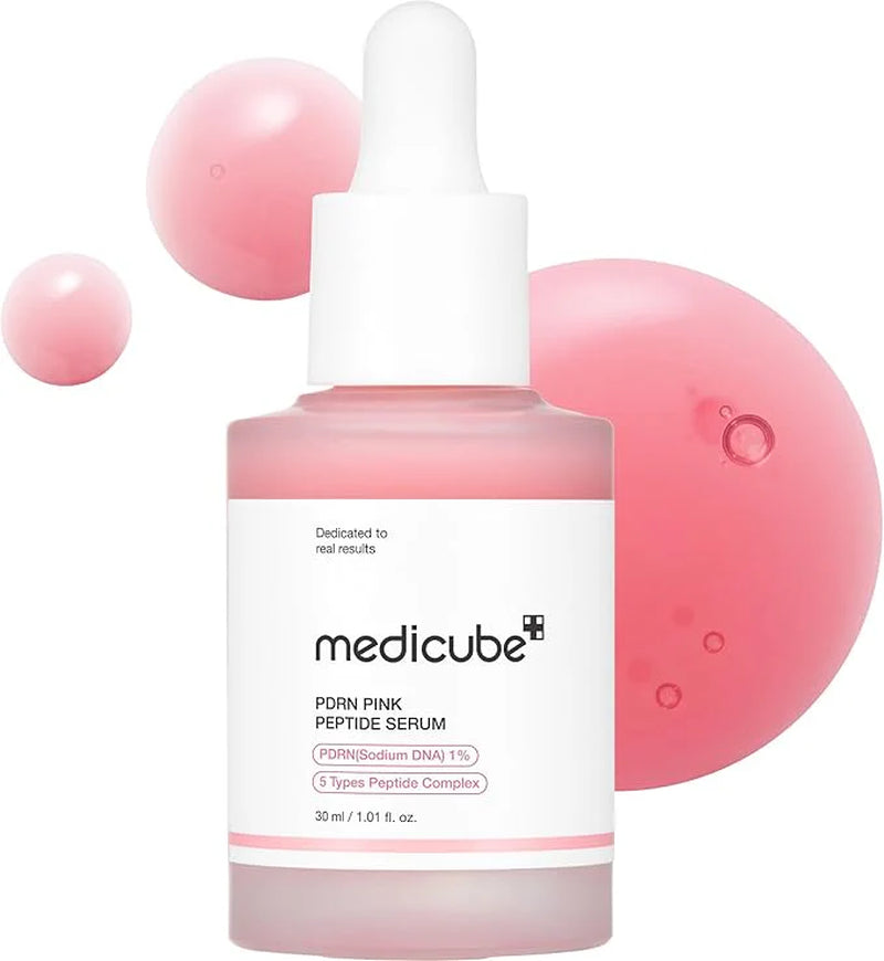 Medicube PDRN Pink Peptide Repair Serum | Anti-Aging Glow Serum