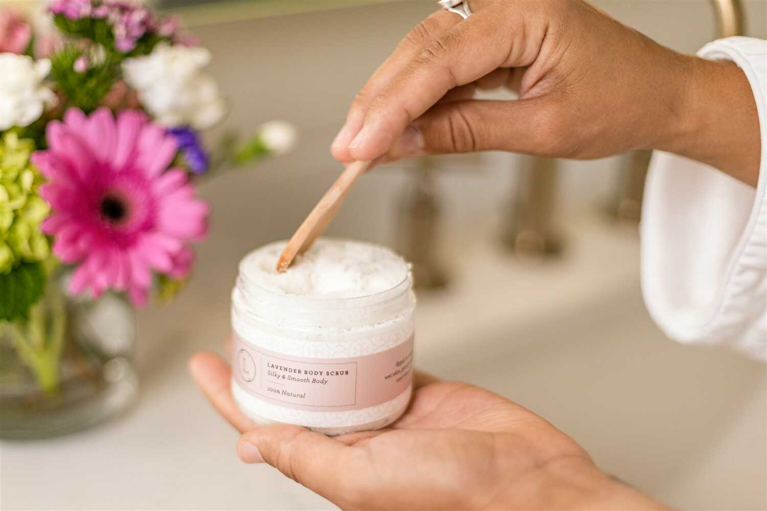 Lavender Body Scrub | Natural Exfoliating Body Polish